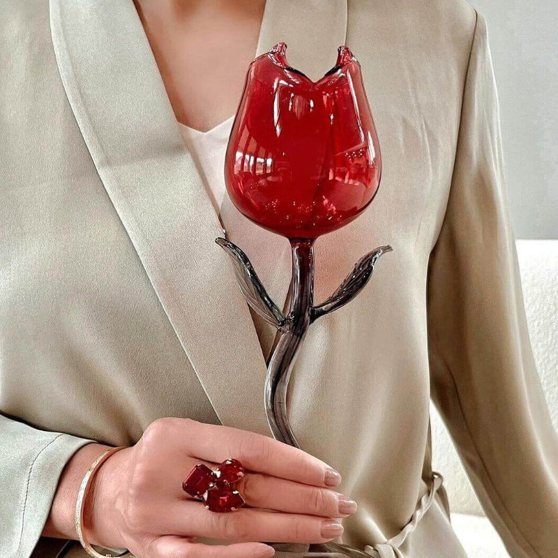 Taça de Vinho Tulipa