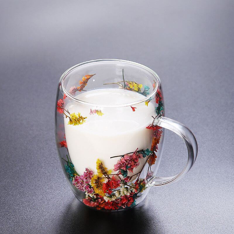 Caneca Dual Floral