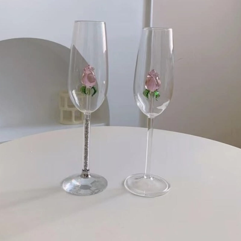 Taças de Vinho e Champagne RoseVin