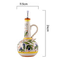 Porta Azeite ou Vinagre de Cerâmica Italiano