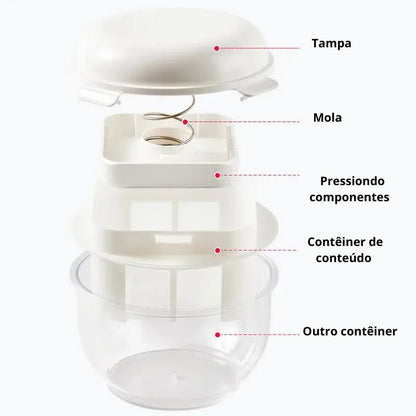 Filtro de Iogurte Caseiro -Coador de Iogurte