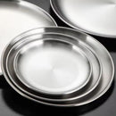 Bandeja Rasa de Aço Inoxidável