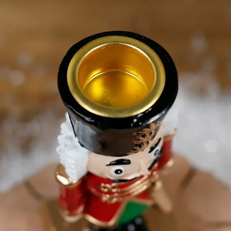 Castiçal Quebra-Nozes Natalino