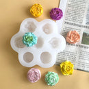 Forma de Gelo de Silicone Flores 3D