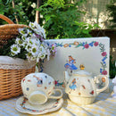 Conjunto de Chá Alice no País das Maravilhas