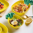 Coleção de Pratos em Cerâmica Abacaxi