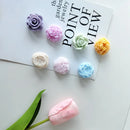 Forma de Gelo de Silicone Flores 3D