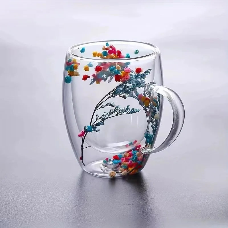 Caneca Dual Floral