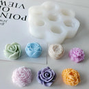 Forma de Gelo de Silicone Flores 3D