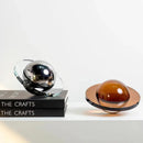 Escultura Cristalina de Planeta