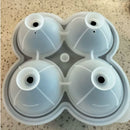 Forma de Gelo Redondo Liso