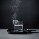 Copo de Vidro em Formato de Caixinha de Leite