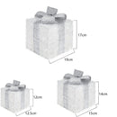 Kit Caixas de Presente de Natal com LED