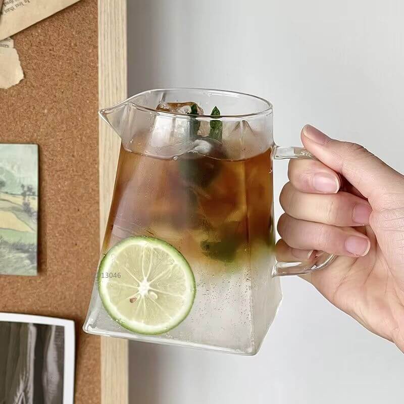 Bule de Vidro Elegância Infusora