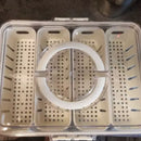 Bandeja Organizadora com Tampa, Alça e Divisórias