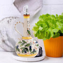 Porta Azeite ou Vinagre de Cerâmica Italiano