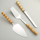 Kit de Espátulas e Facas de Bambu