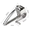 Ralador de Queijo Manual em Aço Inoxidável