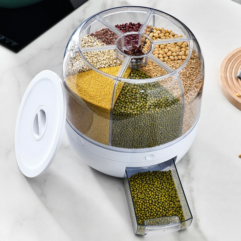 Dispensador Automático de Alimentos com 6 Divisórias