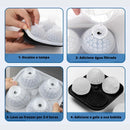 Forma de Gelo Redondo Golf