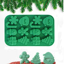 Forma de Gelo Natalino Para Bebidas