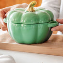 Caçarola Abóbora de Cerâmica com Tampa