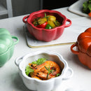 Caçarola Abóbora de Cerâmica com Tampa