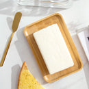 Mantegueira de Madeira com Tampa de Vidro