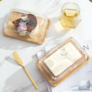 Mantegueira de Madeira com Tampa de Vidro