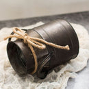 Vaso de Ferro Decorativo Estilo Rústico