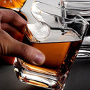 Copo de Whiskey com Suporte para Charuto