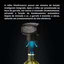 Rolha de Vácuo Elétrica para Vinho - VinoPreserve
