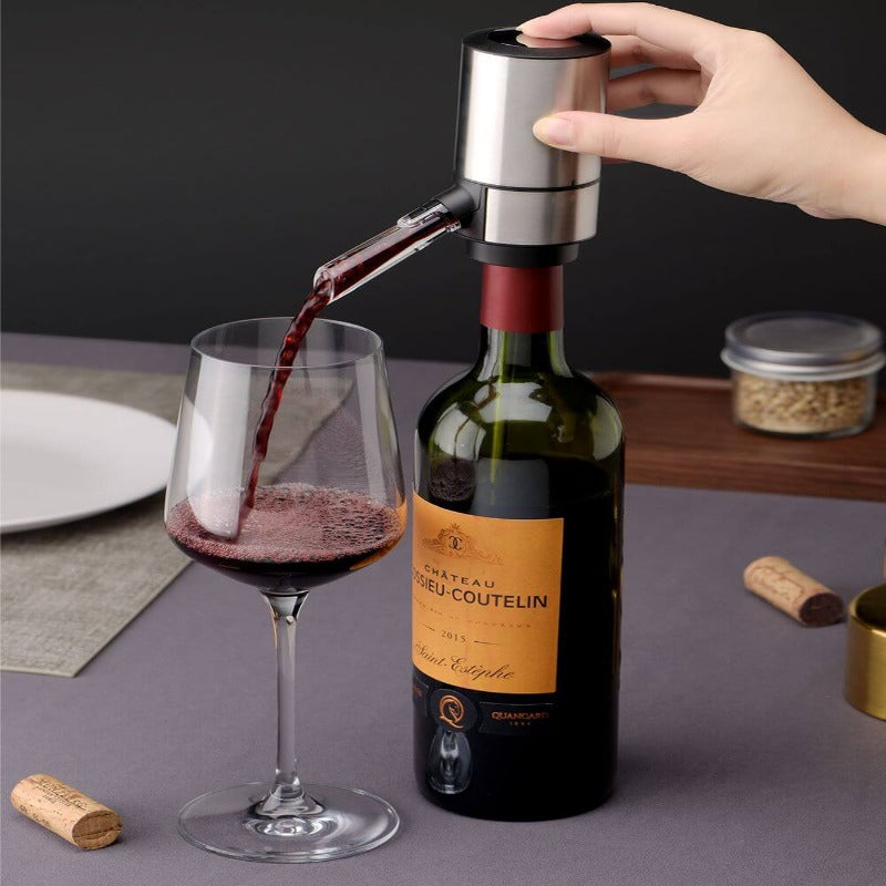 Aerador Elétrico para Vinho Tinto