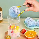Forma de Gelo Bola de Futebol em Silicone