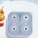 Forma de Gelo Bola de Futebol em Silicone