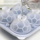 Forma de Gelo Bola de Futebol em Silicone