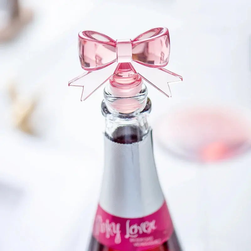 Tampa para Garrafa de Vinho - Laço de Silicone