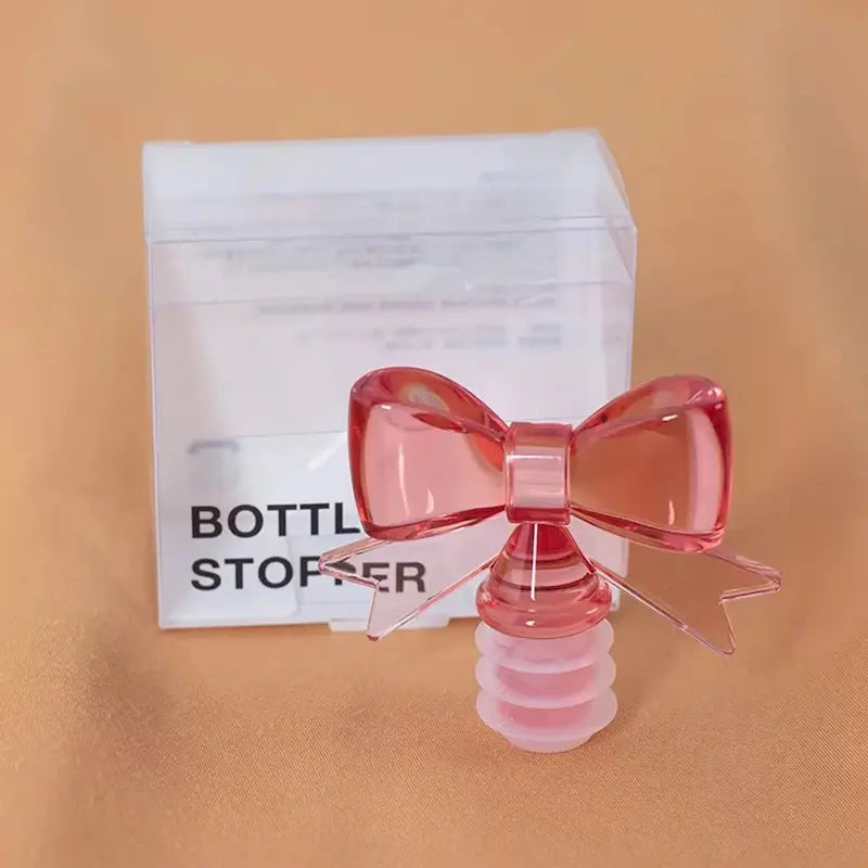 Tampa para Garrafa de Vinho - Laço de Silicone