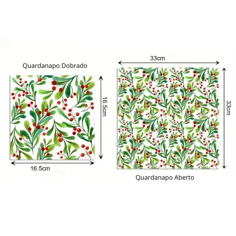 Guardanapos de Papel Natalinos