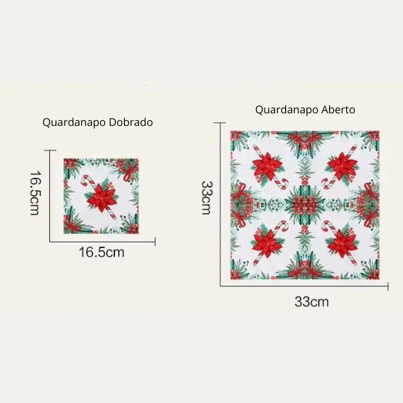 Guardanapos de Papel Natalinos
