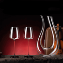 Kit Promocional Decanter e 2 Taças de Vinho Gradação - 3 peças
